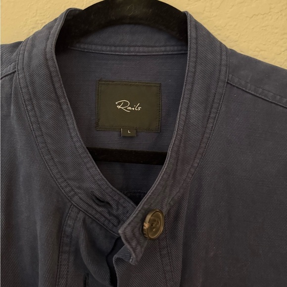 Rails Alma Navy Utility Jacket for Women - Picture 2 of 6